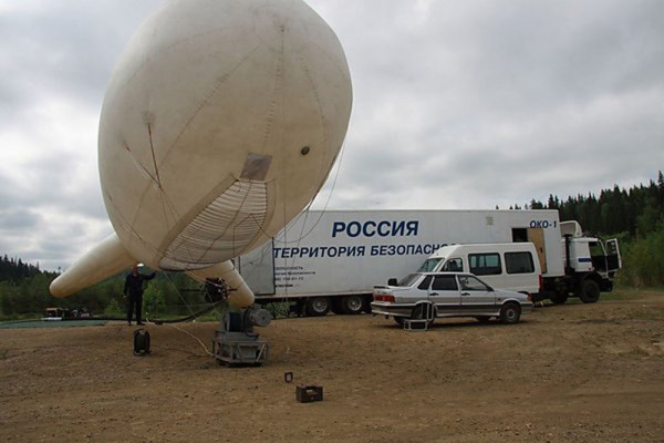 Аэростаты над Олимпийским парком