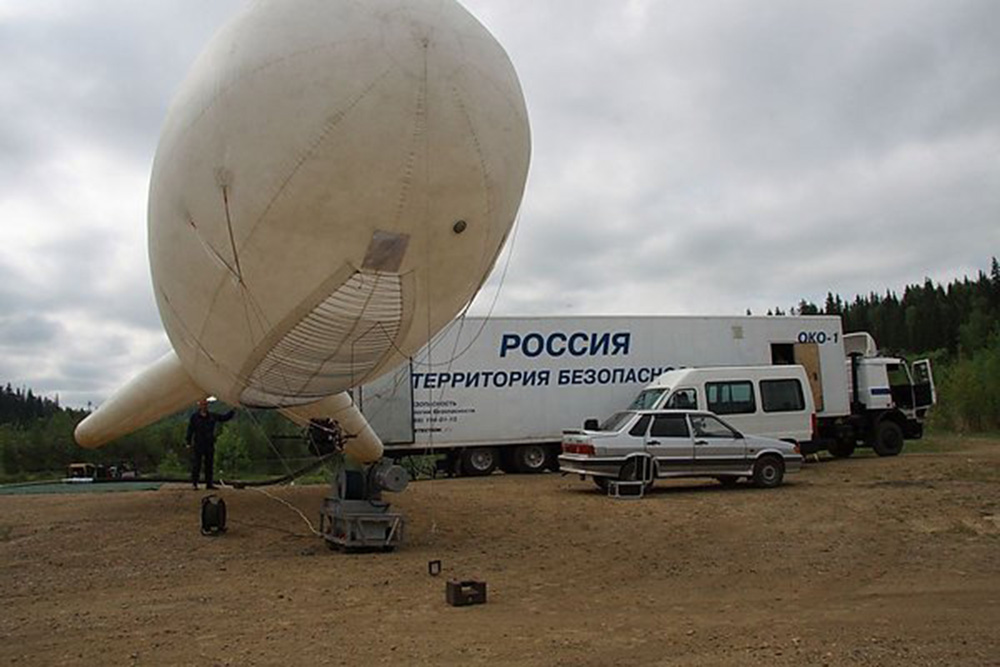 Аэростаты над Олимпийским парком