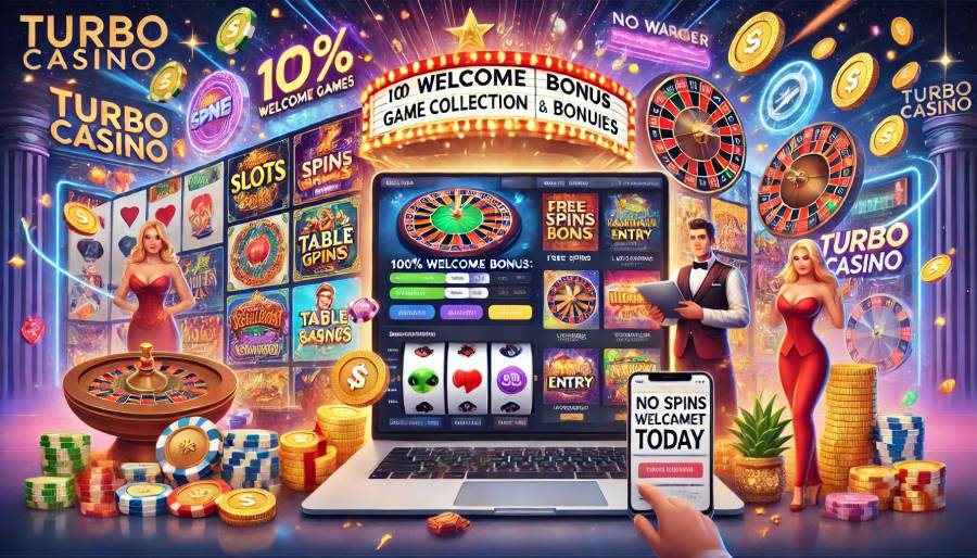 Онлайн игры в казино Турбо: игровая коллекция и бонусы